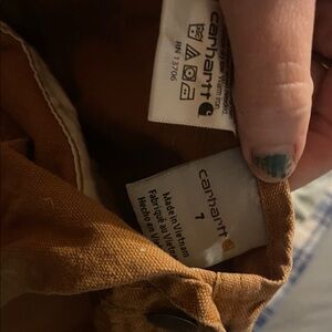 Carhartt Tan Canvas Apparel